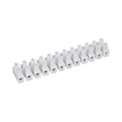 MORSETTIERA 12 POSTI X CAVI 2,5 mm
