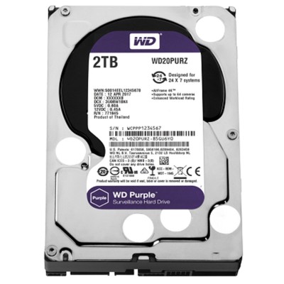 HARD DISK,2 TB,WESTERN,DIGITAL.PURPLE