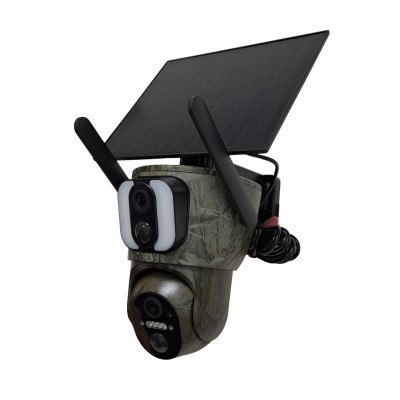 TECH-HD TELECAMERA SOLARE 4G MIMETICA FISSA + MOTORIZZATA