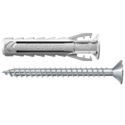 FISCHER TASSELLO PLASTICA d.5x25 240+1 PUNTA SDS OMAGGIO