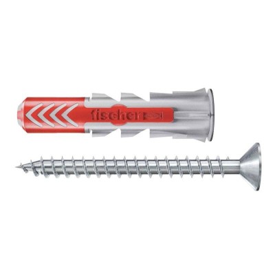 FISCHER KIT 100pz.TASSELLO PLASTICA C/VITE d.5
