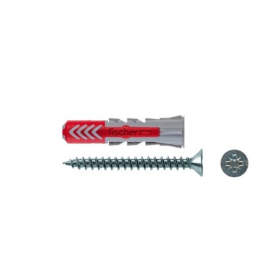 FISCHER KIT 100pz.TASSELLO PLASTICA C/VITE d.6