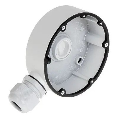 HIKVISION BOX POSTERIORE IN ALLUMINIO BIANCO d.137mm