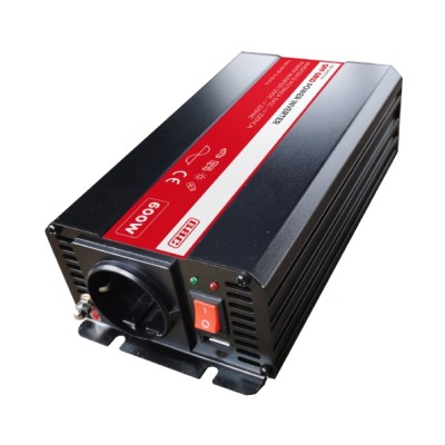 INVERTER 12V 600W USB 500mA ONDA PURA