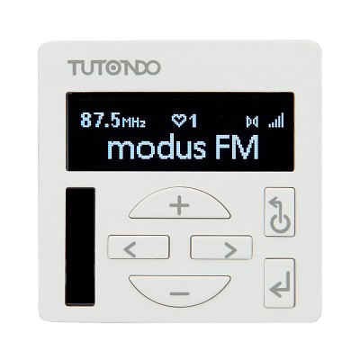 TUTONDO MODULO COMPATTO RADIO-BLUETOOTH-MIC-IR BIANCO