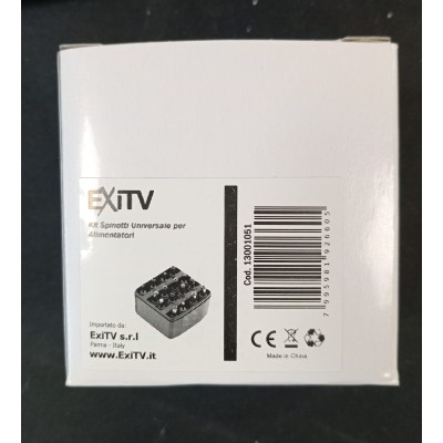 KIT 16 SPINOTTI VARI X ALIMENTAZ.