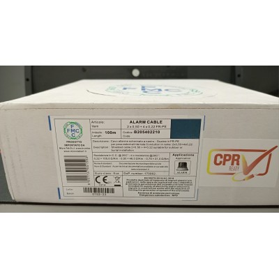 FMC CAVO ALLARME 2X0.50+4X0.22 TS PE