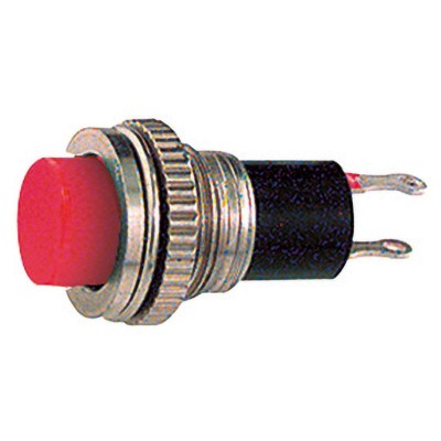 PULSANTE N/A ROSSO con autoritorno