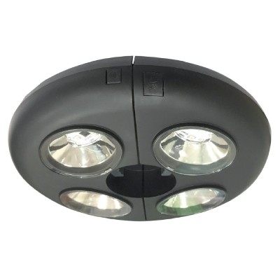 LUCE,12LED,OMBRELLONE,C/BATT,C/TELEC