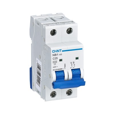 CHINT NB1-63/C10-2P-6 -INT MT 2P 10A CURVA C 6KA