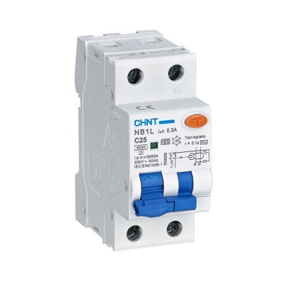 CHINT NB1L2/C20-1PN-6-AC30 -INT MTD 1P+N 20A 30mA 6KA Curva