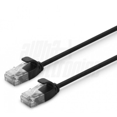 PATCH CORD CAT.6 U/UTP LSZH NERO 0.50 mt