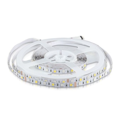 V-TAC STRISCIA LED 12V SMD5050 60Led/mt RGB+4000K