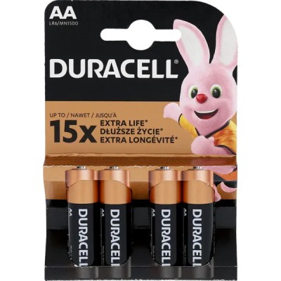 DURACELL MN1500 AA STILO PLUS BL4
