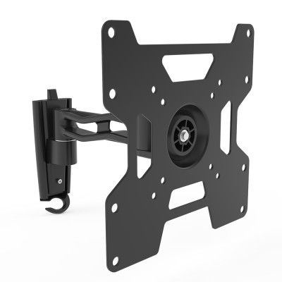 SUPPPORTO TV LED 17-42" A DUE SNODI NERO
