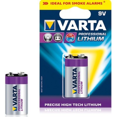 VARTA 6122 PILA 9V LITIO BL1