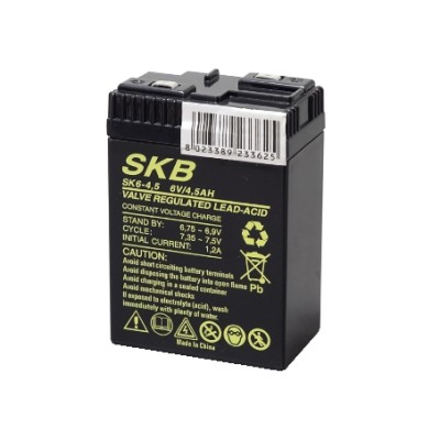 BATTERIA PIOMBO  6V 4A PER  LAMP.EMERGENZA