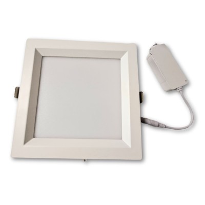PANNELLO LED QUADRATO 20W 6000K 230V 200X200X45M