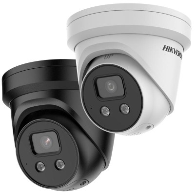 HIKVISION TURRE IP ACUSENSE 4MP 2.8mm C/Strobo e Microfono