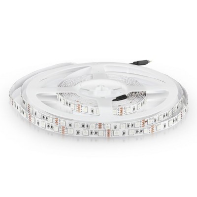 V-TAC STRISCIA LED 12V SMD5050 60Led/mtRGB IP20
