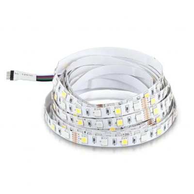 V-TAC STRISCIA LED 12V SMD5050 60Led/mt RGB+3000K