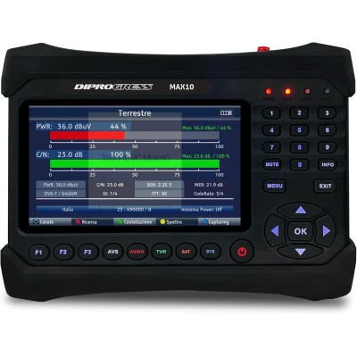 DIPRO MISURATORE DI CAMPO 7" DPMAX10