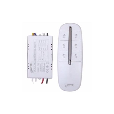 CONTROLLER RF 433MHZ 4 VIE 300W-1KW+TX