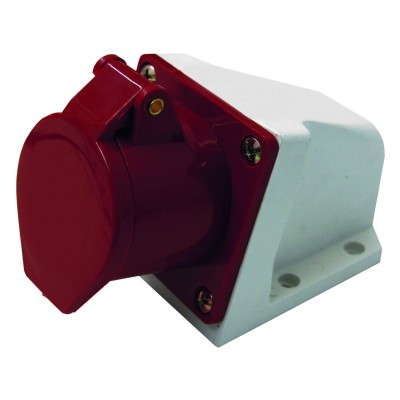 PRESA INDUSTRIALE PANNELLO 3P+N+T 415V 32A IP44
