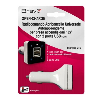 TELECOMANDO X CANCELLI DA ACCENDISIGARI