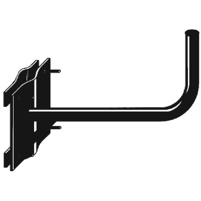 DINA FAVA SBALZO MEDIO 46 CM. SUPPORTO PALO