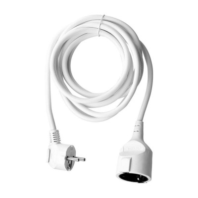 V-TAC PROLUNGA LUCE SP.SCHUKO ++ PR.10/16A 3 mt. BIANCA