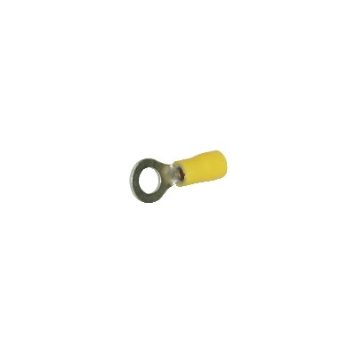 TERMINALE OCCHIELLO 6.4mm GIALLO