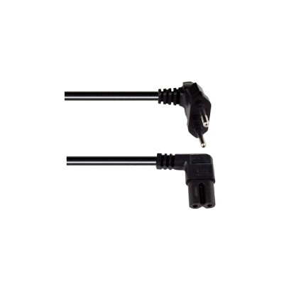 CAVO ALIMENTAZIONE SP.10A ++ PR.BIPOL.8mm ad ANGOLO