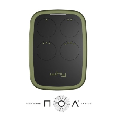 RADIOCOMANDO WHY-EVO MULTIFREQUENZA GREEN