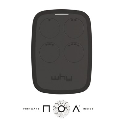 RADIOCOMANDO WHY-EVO MULTIFREQUENZA BLACK