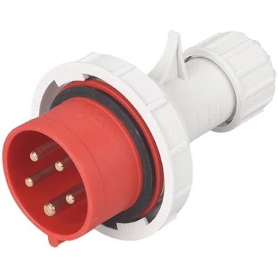 SPINA INDUSTRIALE 3P+N+T 220-380V 32A IP67