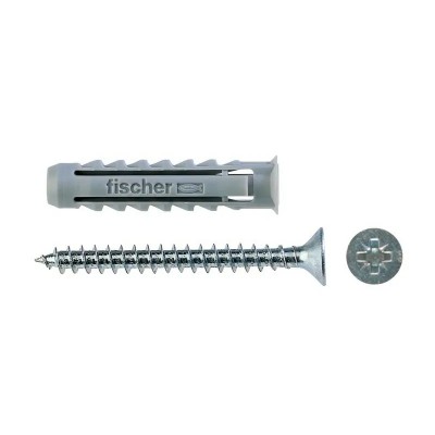 FISCHER KIT 100pz.TASSELLO NYLON C/VITE d.5