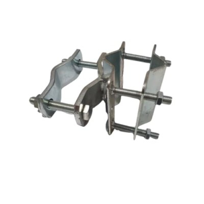 CAVALLOTTO A "8" CON DISTANZIATORE MM60 PIATTO 35X6 ZN1151